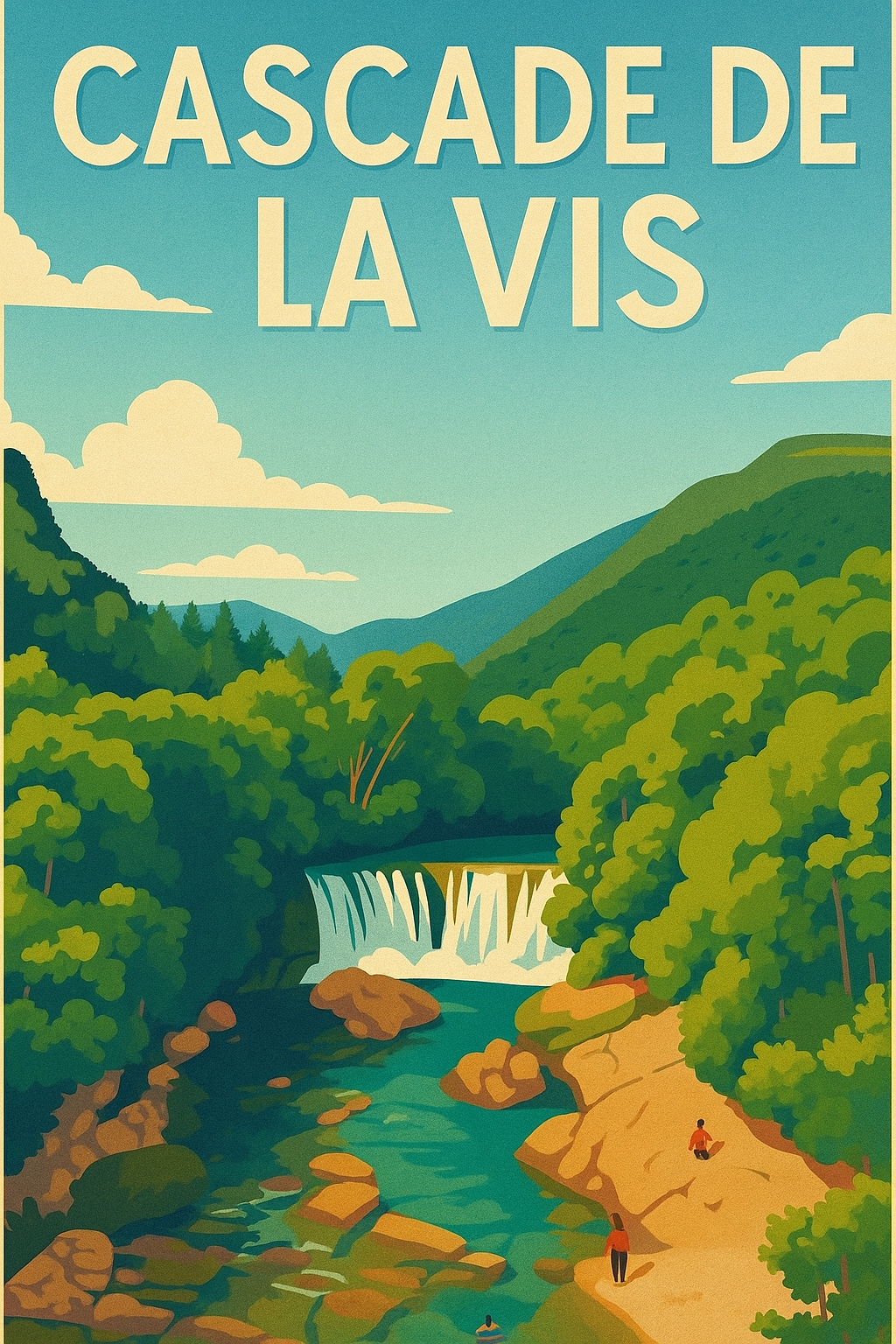 Les Cévennes les Cascades de la Vis