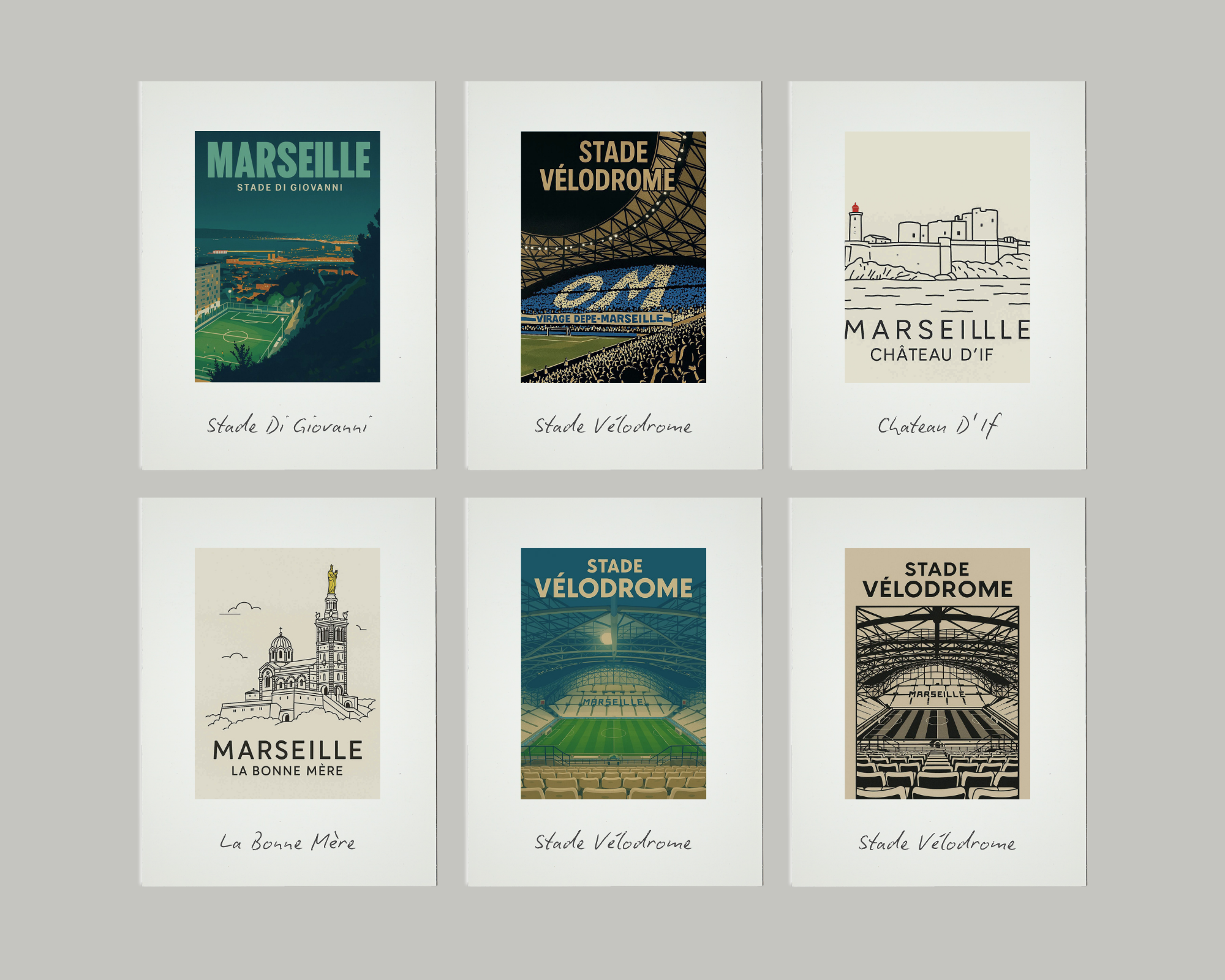 Marseille, les calanques & le Vélodrome