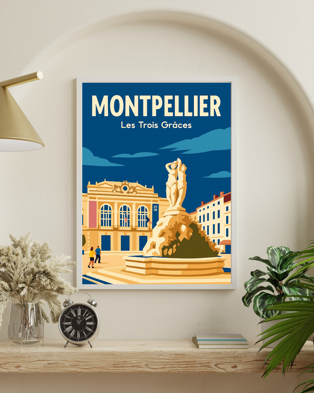 Montpellier, la comédie et ses trois grâces.