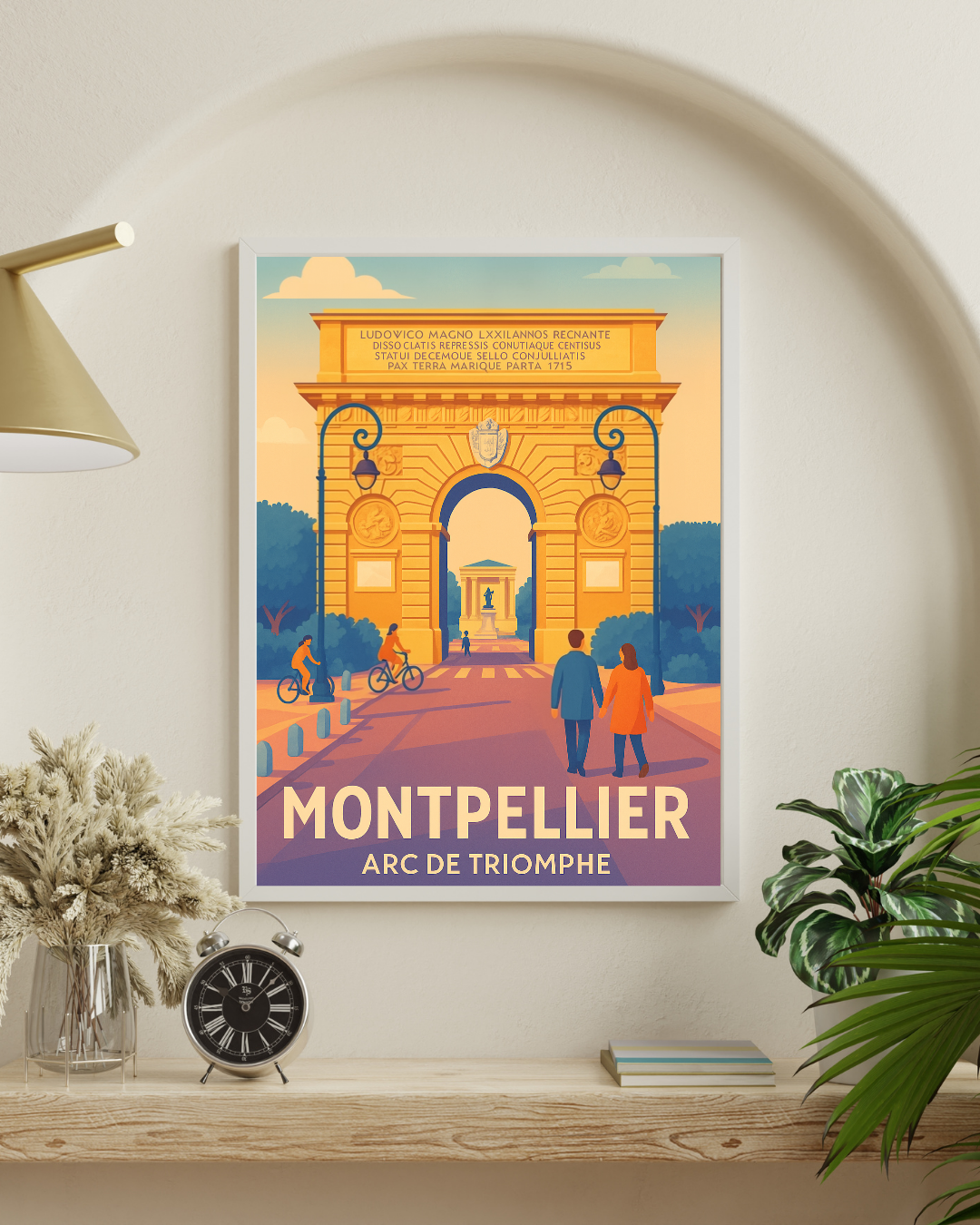 Montpellier, l'Arc de Triomphe