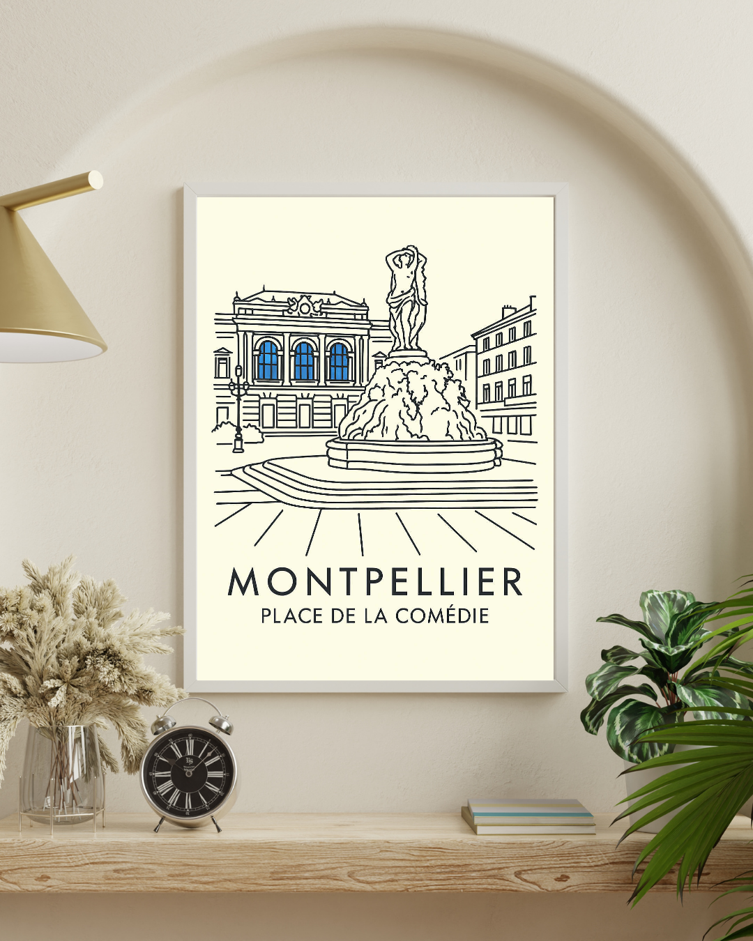 Montpellier, la comédie et ses trois grâces style new line