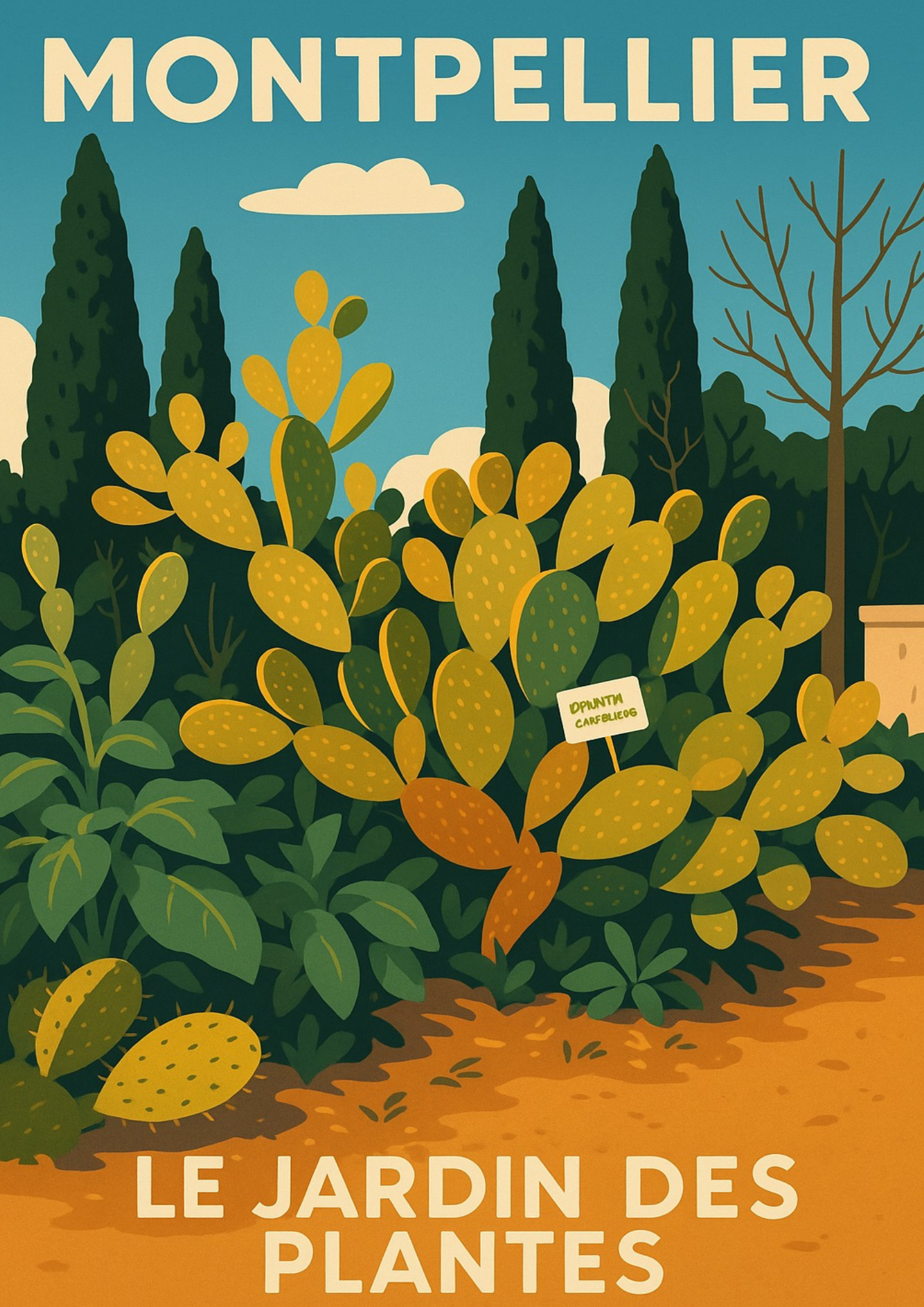 Montpellier, le jardin des plantes
