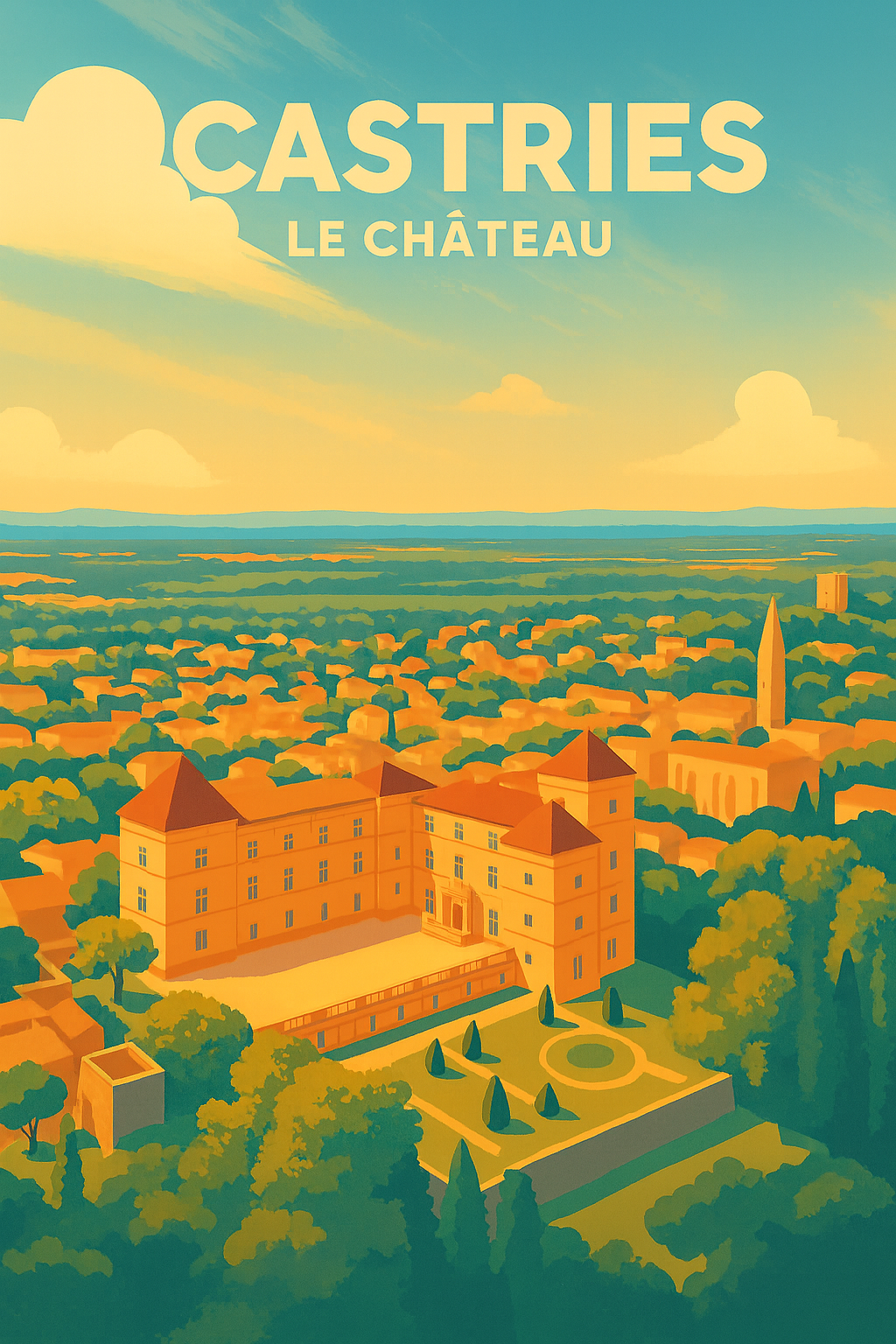 CASTRIES, Le Château