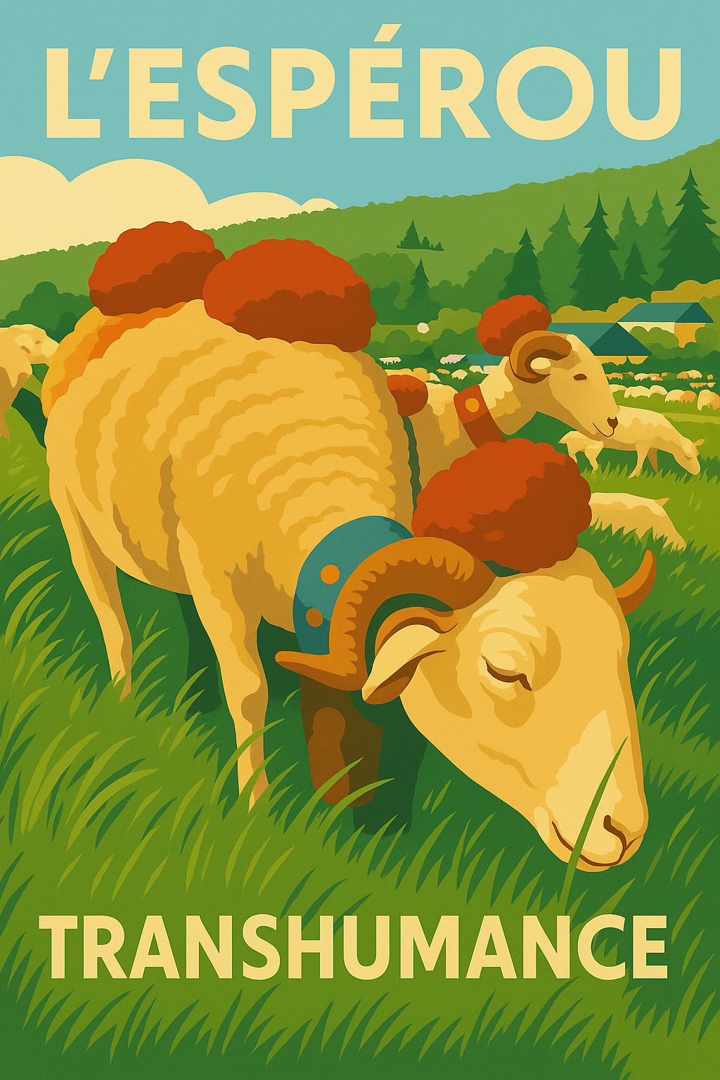 Les Cévennes, l'ésperou et la transhumance