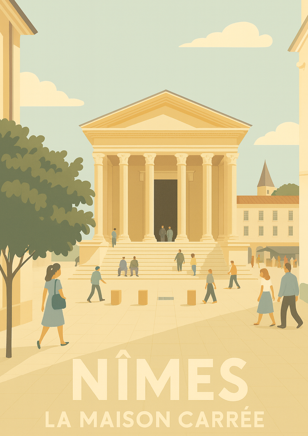 Nîmes, La Maison Carrée
