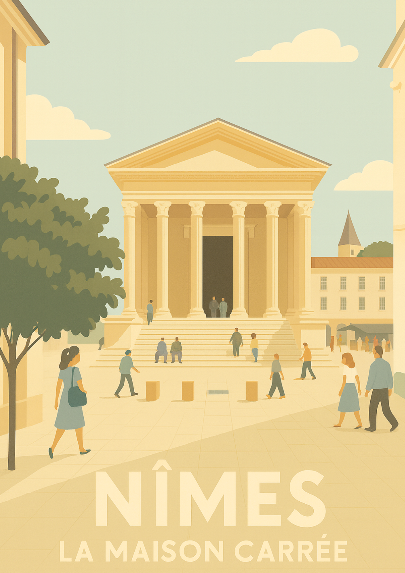 Nîmes, La Maison Carrée