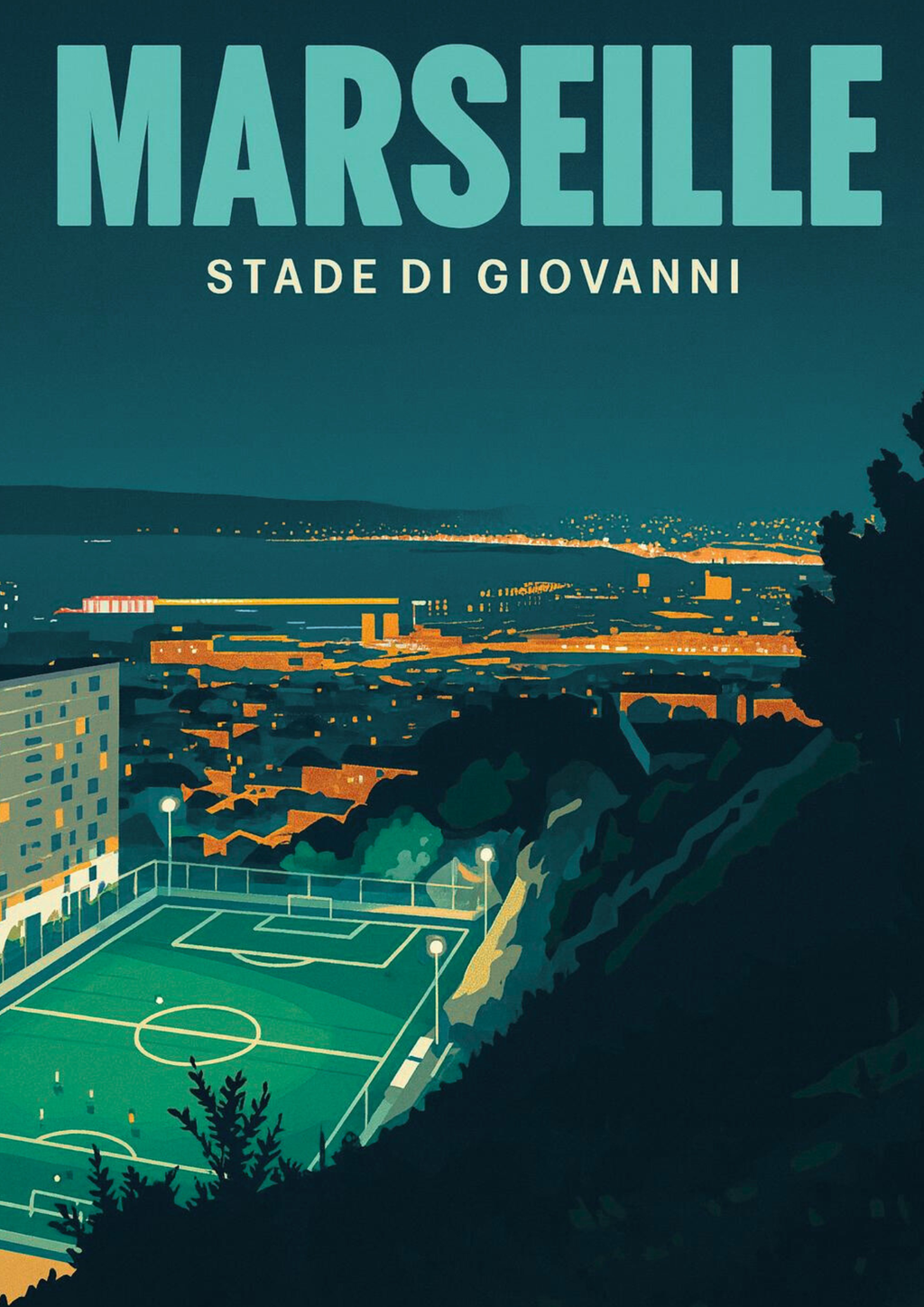 Marseille le Stade Di Giovanni
