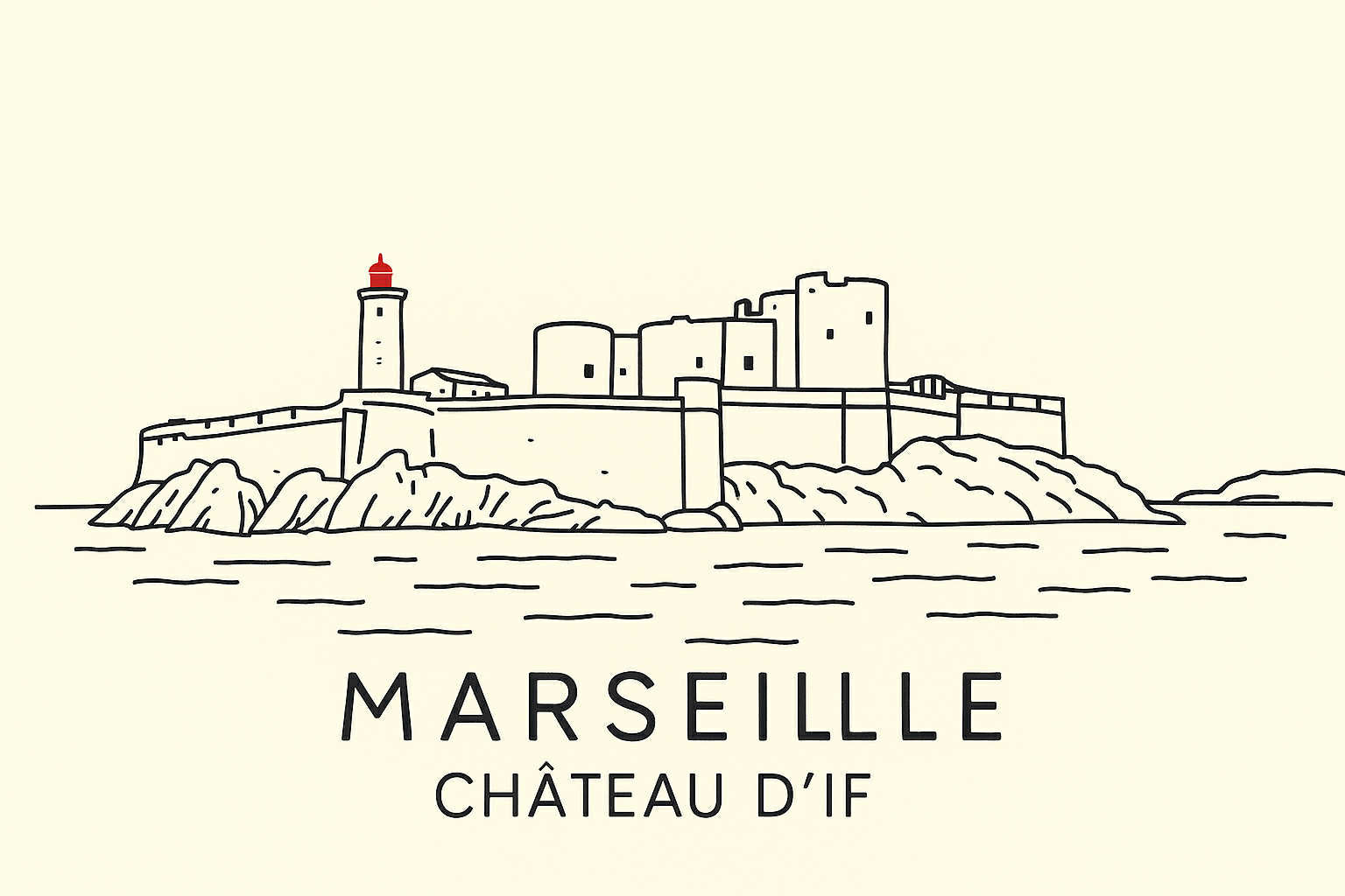 Marseille le château d'If