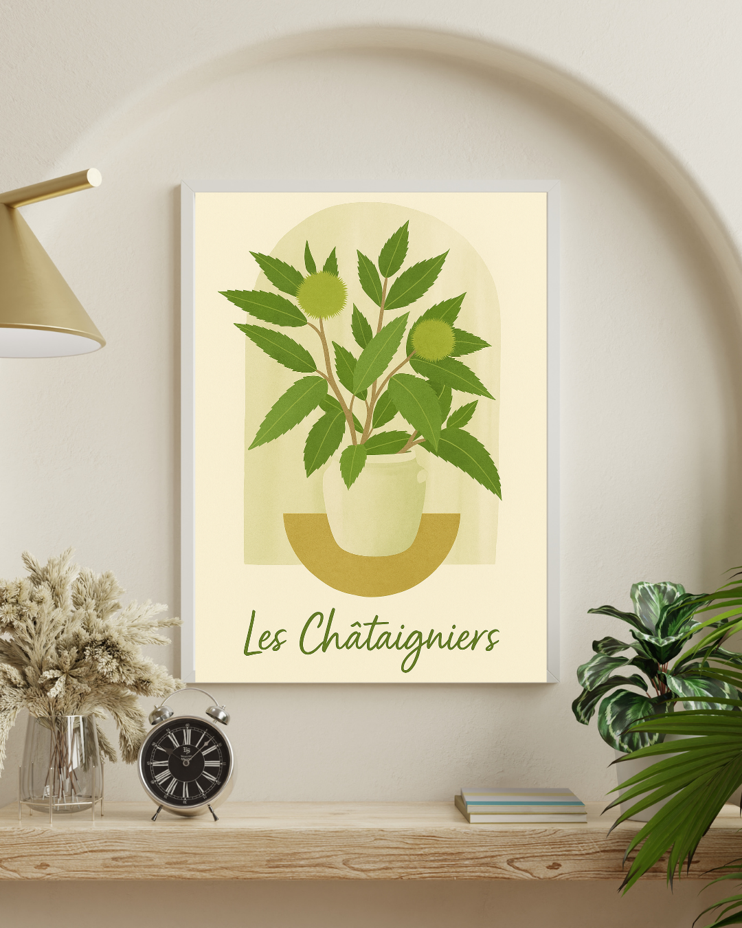 Végétation de nos montagnes, le Chataignier