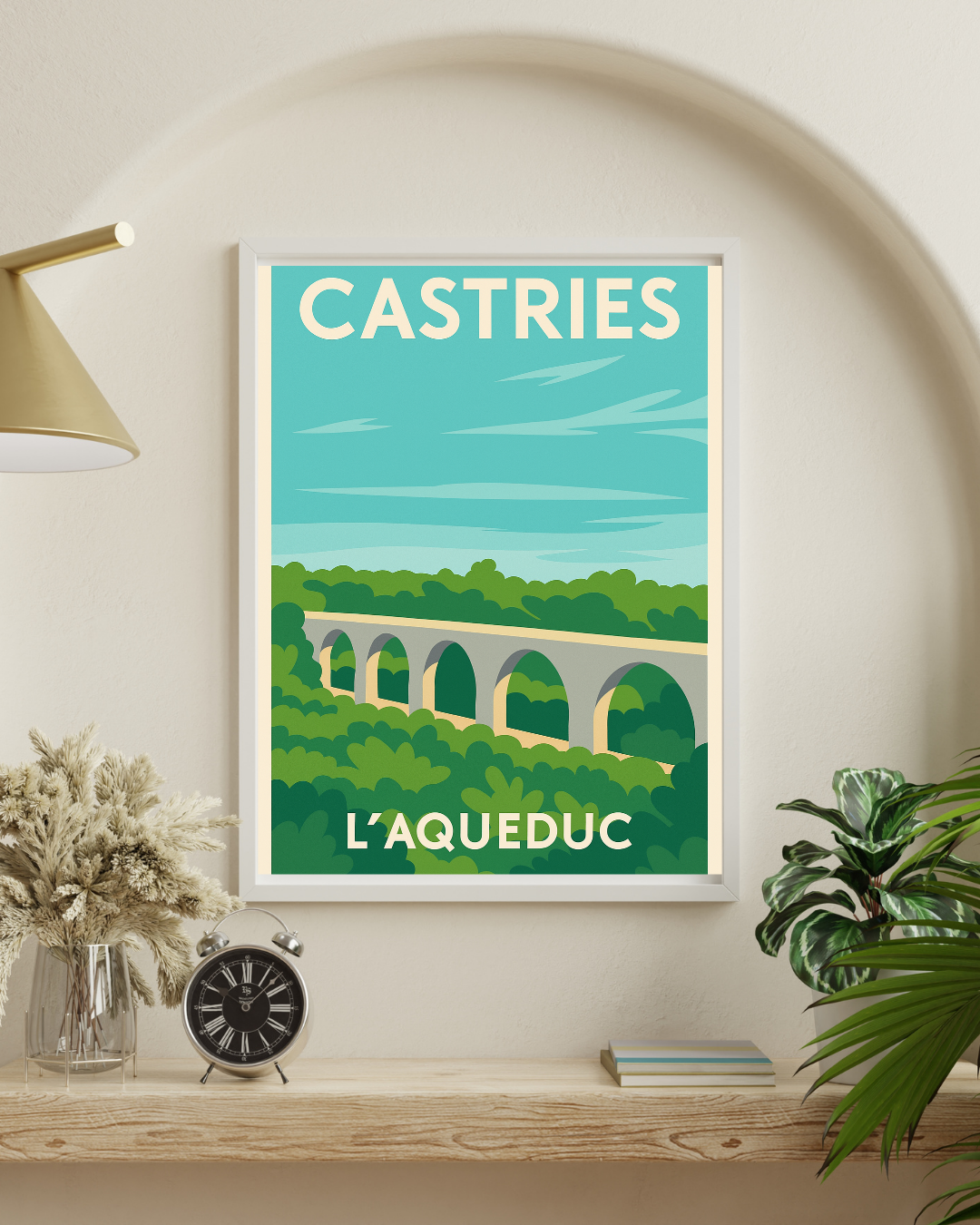 CASTRIES, l'Aqueduc