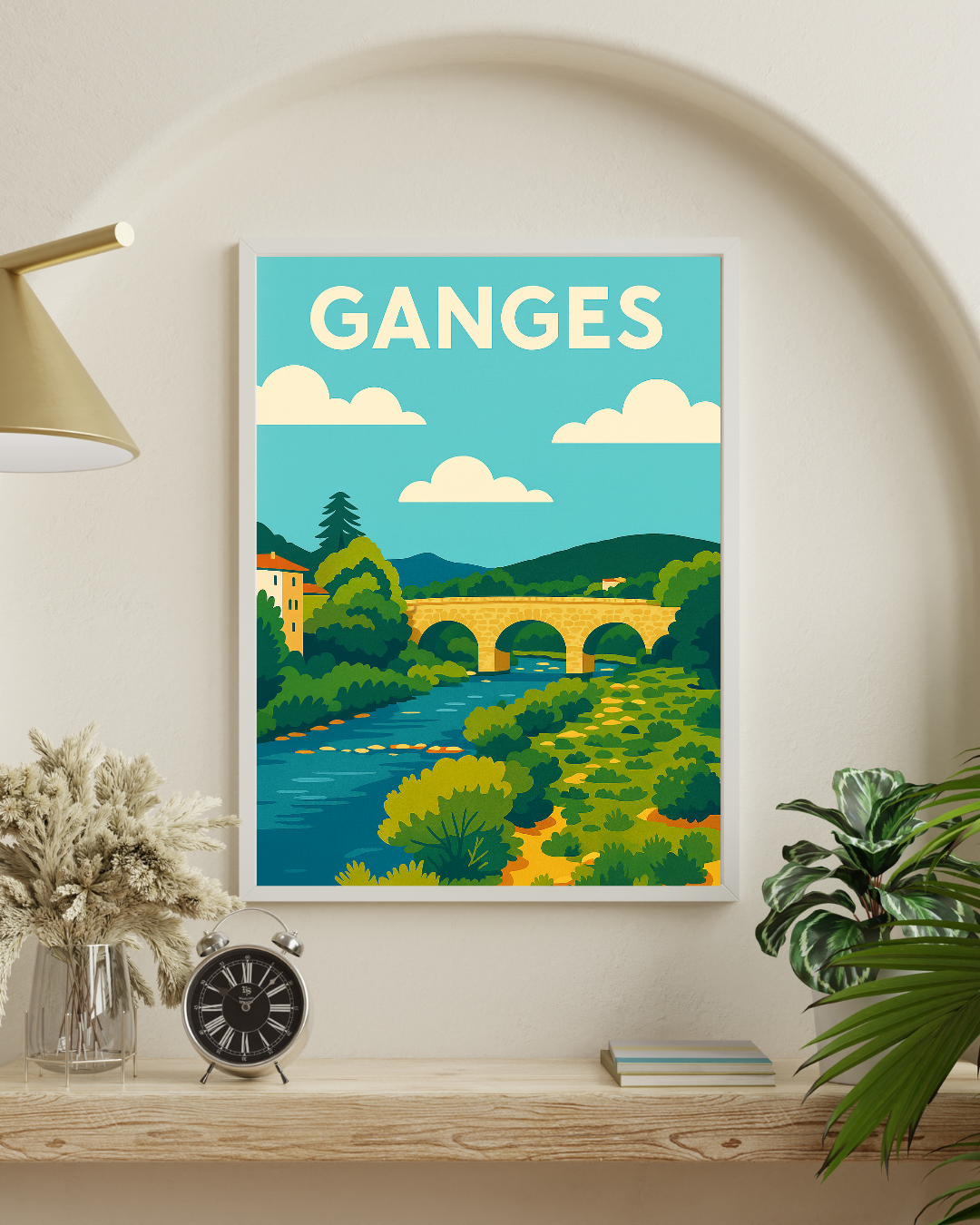 Les Cévennes, le pont de Ganges