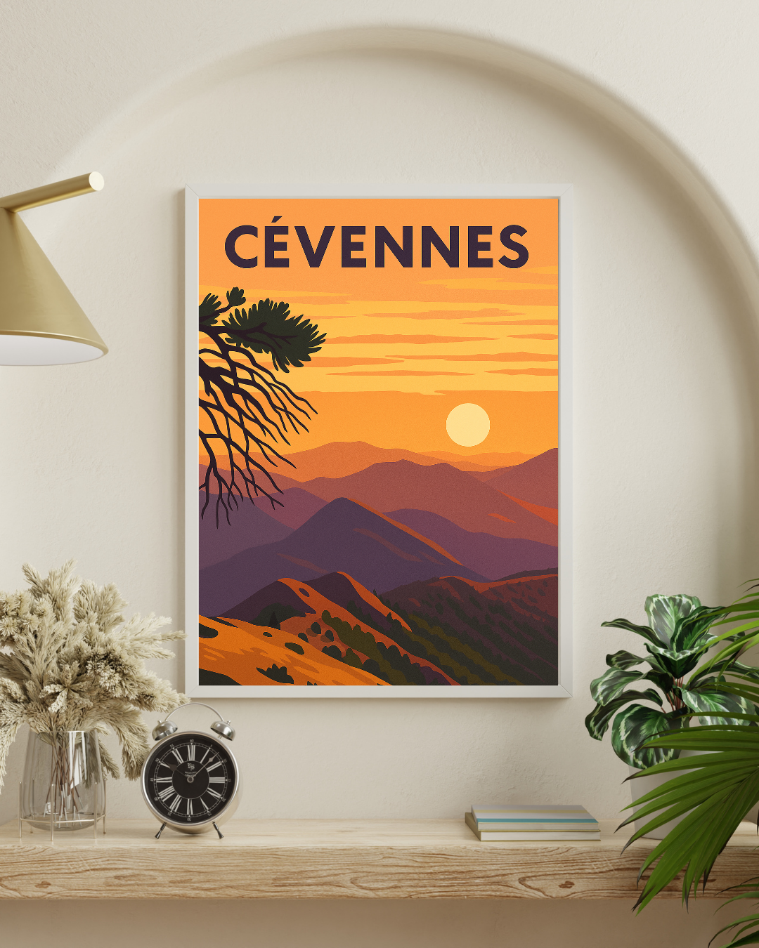 Les Cévennes, sunrise
